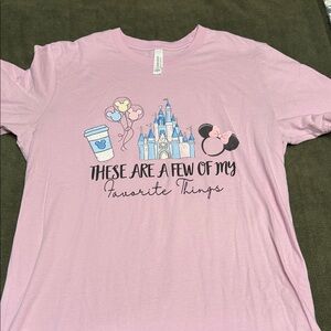 Bella Canvas Light Pink Graphic Tee